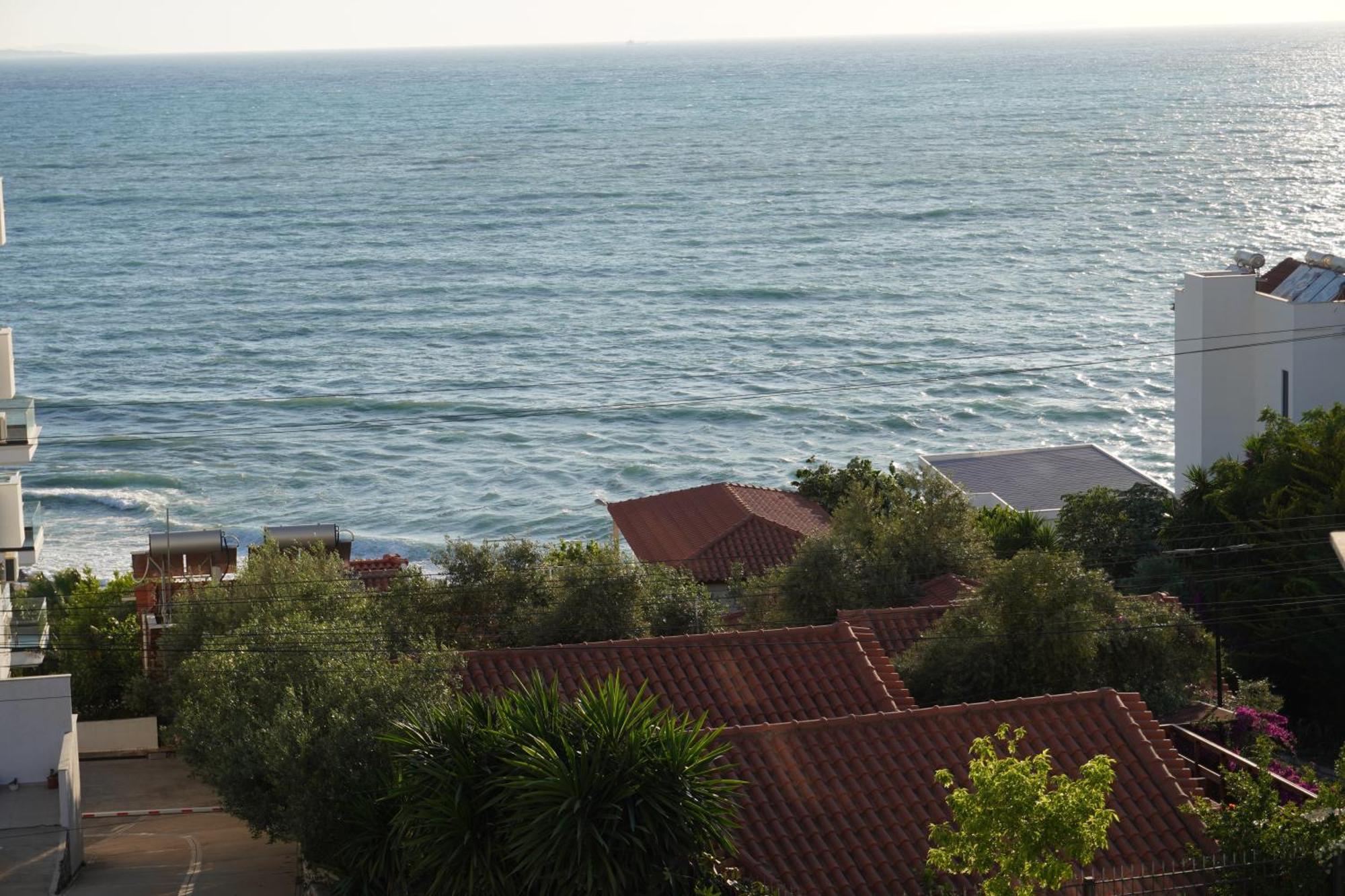 Hotel Agel Sarandë Exterior foto